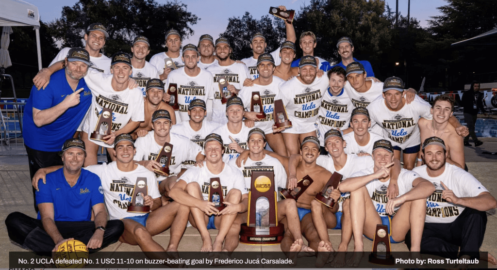 UCLA Wins 2025 NCAA Water Polo